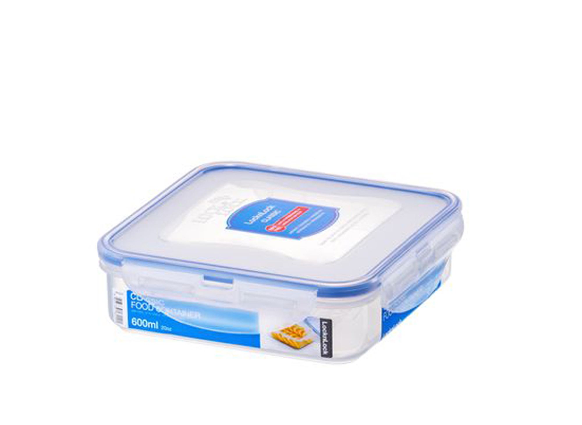 LocknLock Classic Square Short 600ml